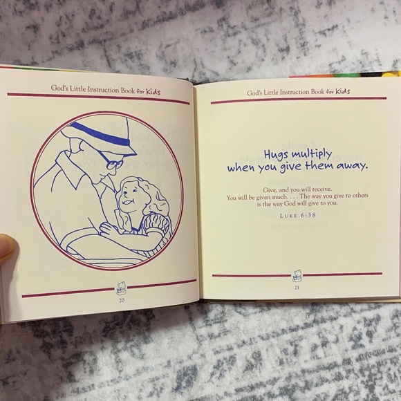 Vintage “God’s Little Instruction Book for Kids” Special Edition - Picture 7 of 9